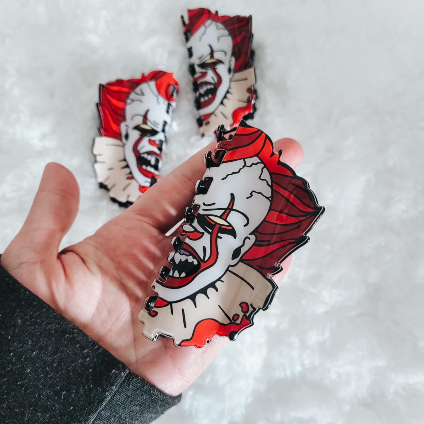 IT Clown Hair Clip
