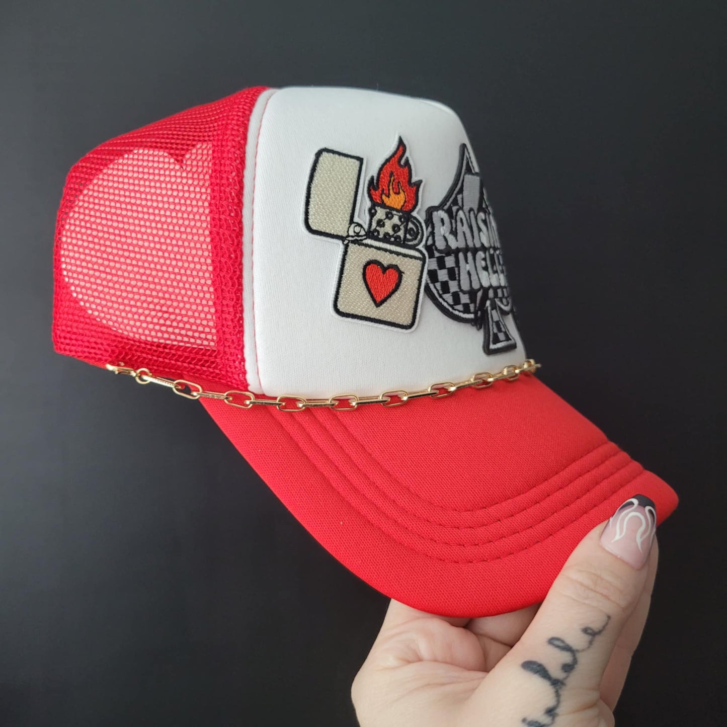 Raisin Hell Trucker - Red