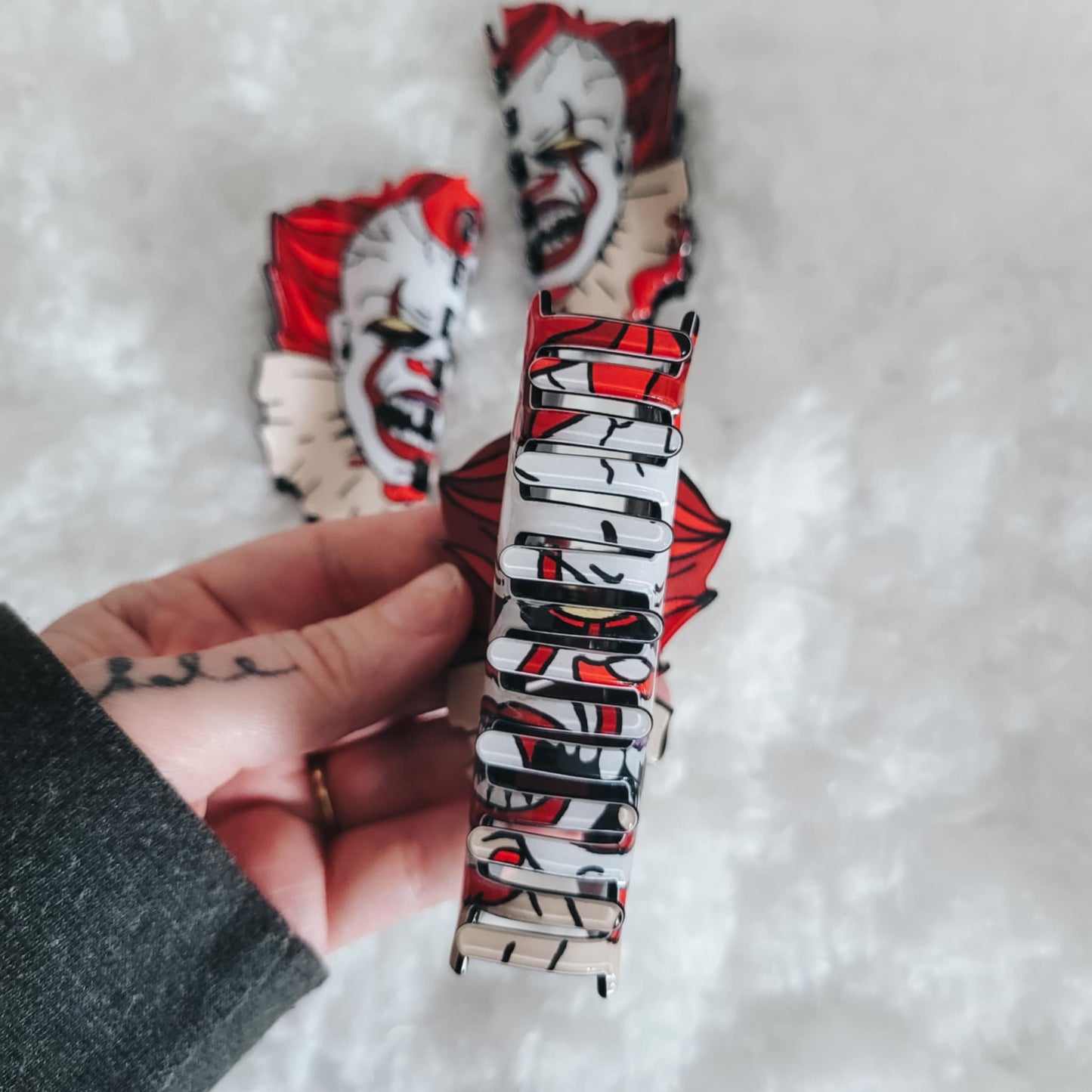 IT Clown Hair Clip