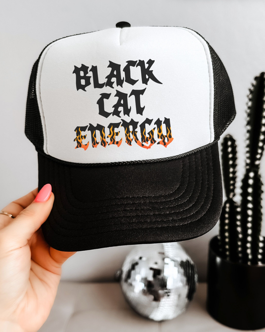 Black Cat Energy trucker