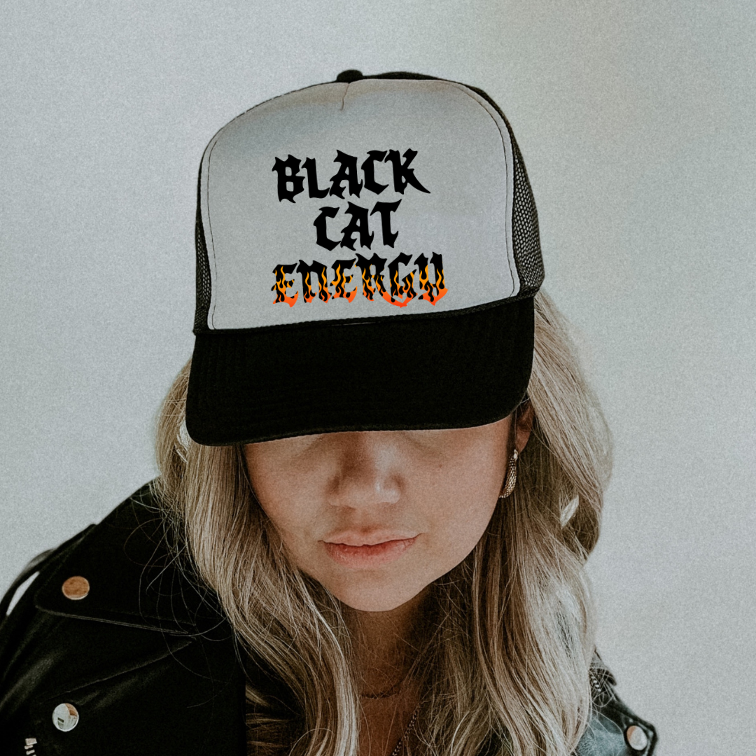 Black Cat Energy trucker